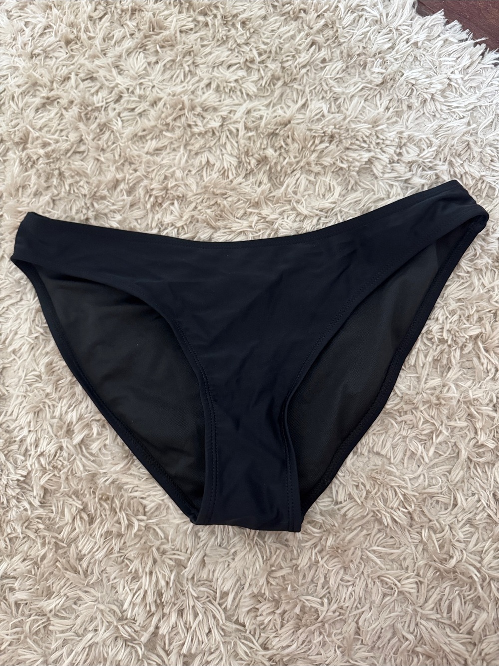Target Women's Black Bikini Bottom - Low Rise Swim Brief